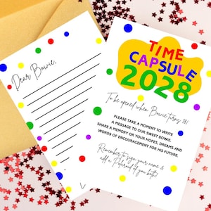 Wiggles First Birthday Time Capsule, Convite para a 1ª festa, Tema Wiggles, Wiggles, Colorido, Festa infantil, Modelo editável, Download digital