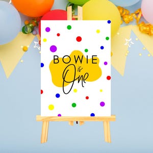 Wiggles First Birthday Welcome Sign, 1st Party, Wiggles Theme, Wiggles, Colourful, Kids Party, Editable Template, Digital Download
