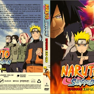 Anime Dvd Naruto Shippuden English Dubbed Volume 1 7 Etsy