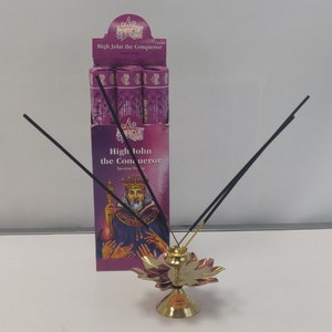 High John the Conqueror incense sticks (wholesale pack) 6 tubes of 20 sticks each