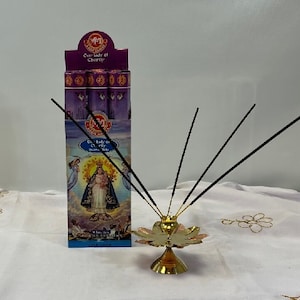 Caridad (Our Lady of Charity) wholesale pack 6 tubes of 20 sticks each  White Rose