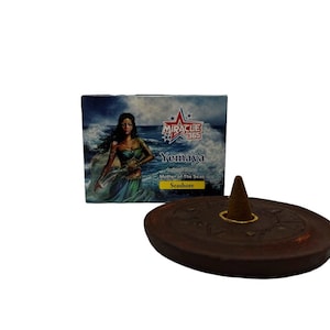 yemaya incense cones (wholesale pack) 12 packs of 20 cones each