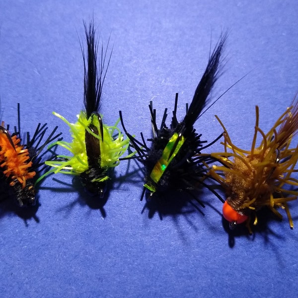 Size 10 tungsten creepy bugs 4 pack.