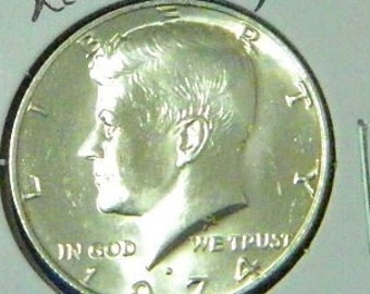 In a Protective 2x2 1990-D Kennedy Half Dollar Coin No 10982