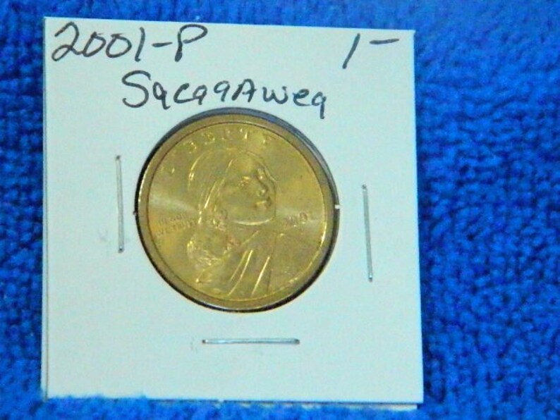 2000-P Sacagawea Dollar in 2x2 Flip 2000-P Sacagawea Dollar in 2x2 Flip