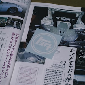 Vintage TEQ TOYOTA Round Logo JDM Sticker Decal