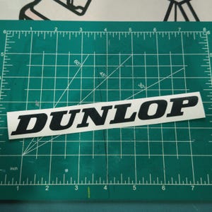 Dunlop Retro Decal/Sticker