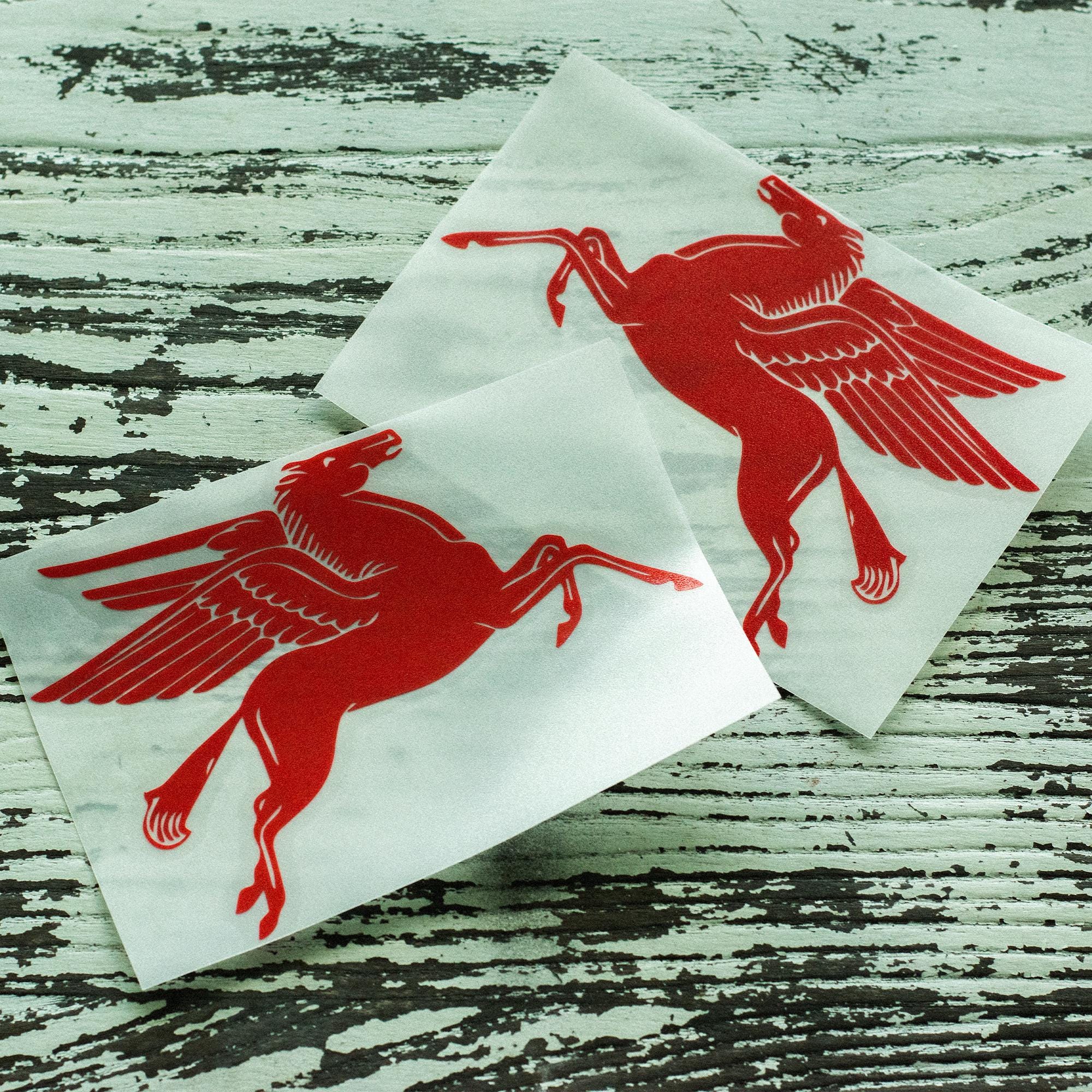 Mobil pegasus sticker - Etsy 日本