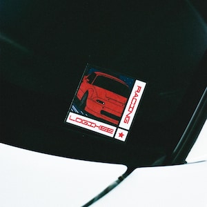 LOGIXEE RACING Miata Vintage Retro Homemade Vinyl Sticker | Water Resistant & UV-Protected