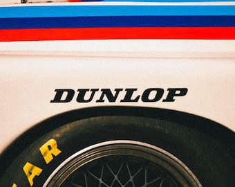 Dunlop Retro Decal/Sticker