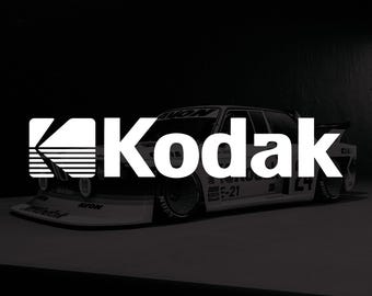Kodak retro logo decal/sticker