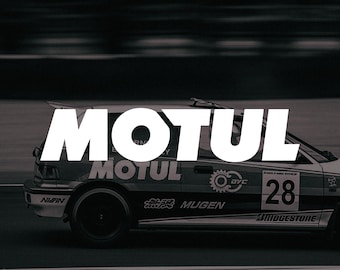 Motul Logo Motorsport Sticker Vinyl Decal for Car Motorcycle