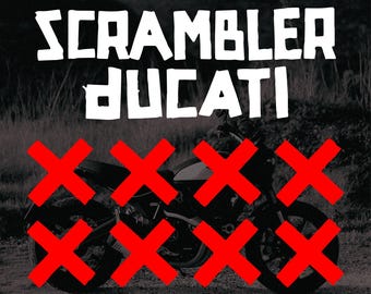Ducati X Scrambler Decal