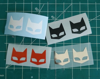 Marchal SEV fog light logo cat style vinyl decal sticker (1 Pair)