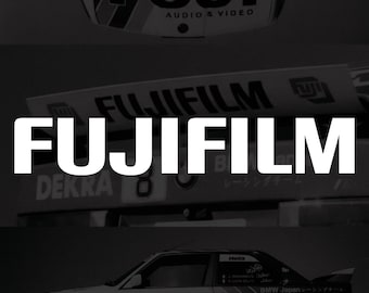 Fujifilm Logo Decal/Sticker