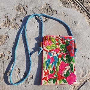 Smartphone Tasche Blau Paracord