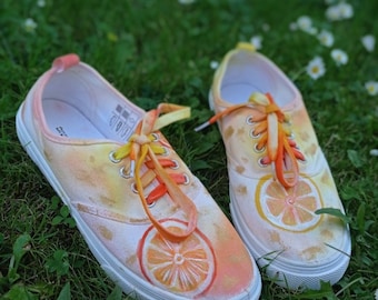 Custom Shoes size 36 Orders Sneakers painting Personalized sneakers paintedshoes Individuality Doodle Hand Drawn sneakers