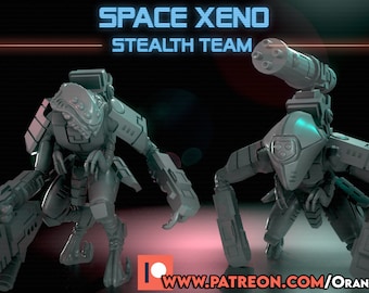 Greater Good Space Xeno -- Stealth Team
