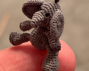 Micro Crochet Elephant