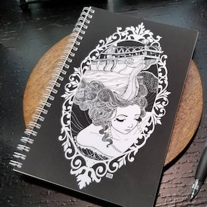 Magnificence Blank Wire-Bound Notebook/Sketchbook [Rana]