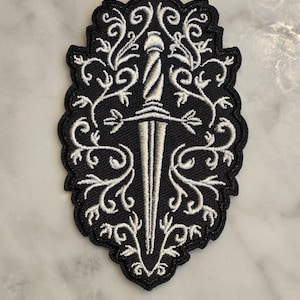Slay the Princess Pristine Dagger Embroidered Patch