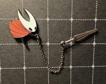 Seidenlied Hornisse und Nadel Emaille Pin