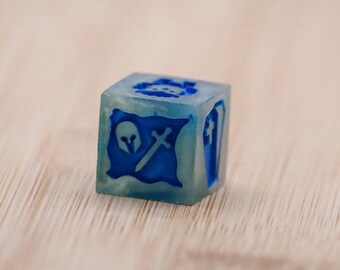 Ontmoeting met dobbelstenen | Blauwe hars, Dungeons and Dragons TTRPG | D&D Dungeon Master