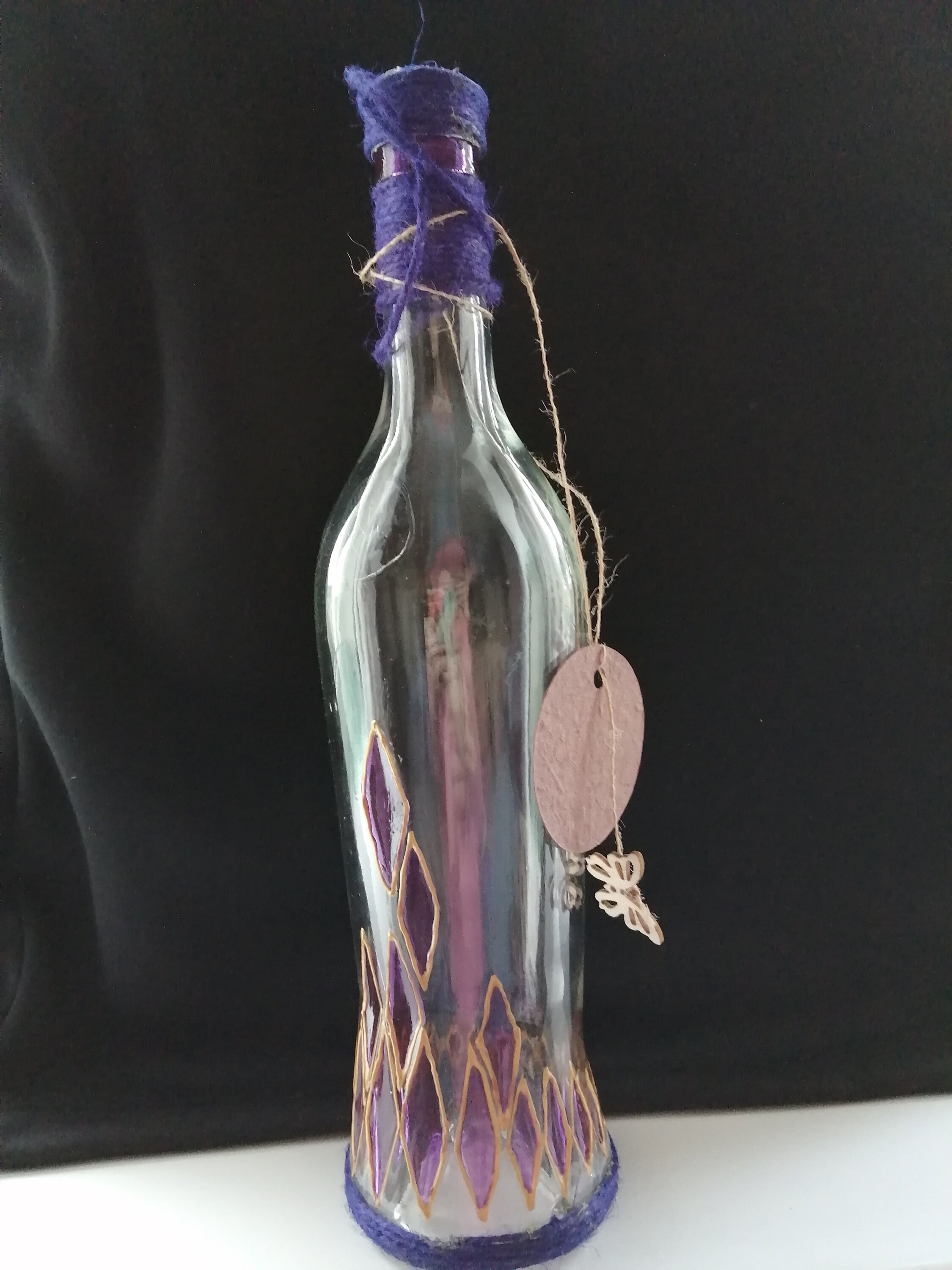 Vintage Marie Brizard Anisette Liqueur Miniature Bottle 1/10 Pint France  Empty