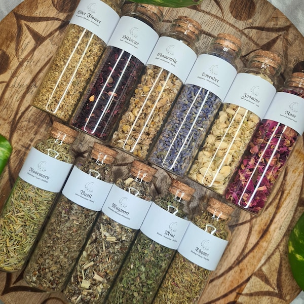 Dried herbs and flowers for sale | Witch products