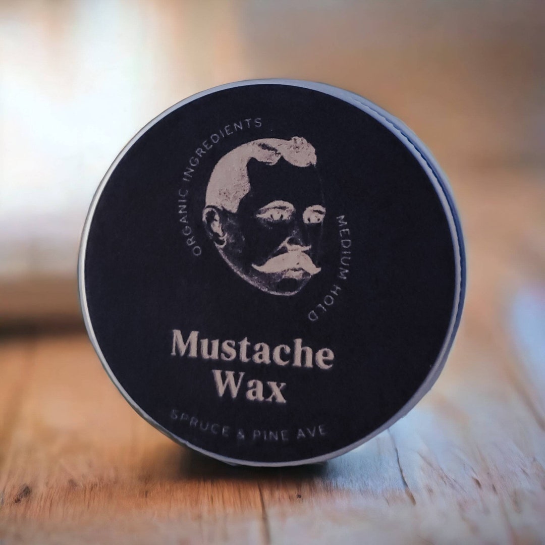 Mustache Wax Medium Hold Mustache Wax for Men All Organic Etsy