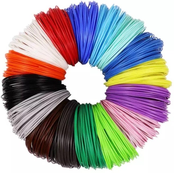 3D Pen PLA Filament Refills 20 Colors