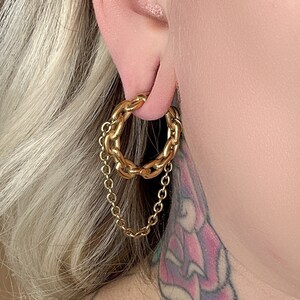 Large 2025 tunnel earrings