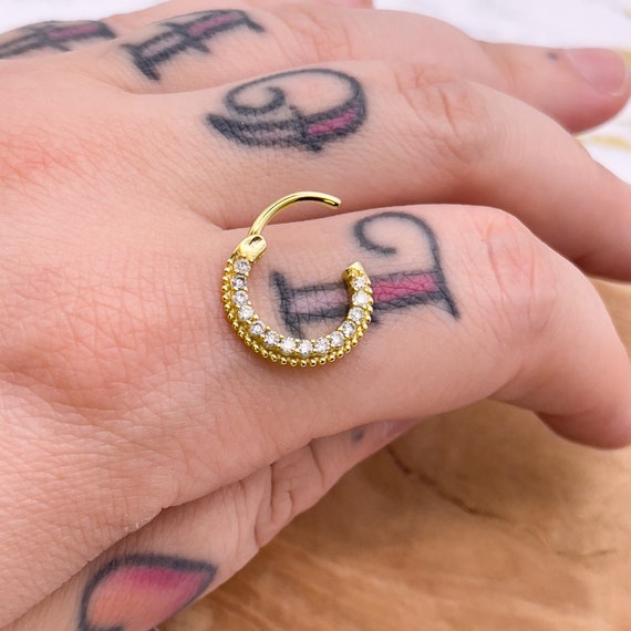 Jewelled septum hotsell ring
