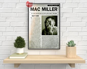 Mac Miller Art Music Poster HD Photo Print Wall Decor Multi Sizes #338 