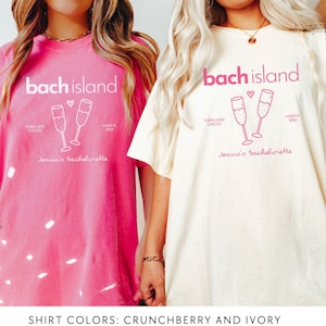 Bachelorette Party Shirts, Bach Island Tshirts, Bachelorette Island, Lover Bachelorette Shirt, Custom Bach Tshirt, Luxury Bachelorette Merch