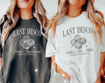 Disco Bachelorette Shirts, Disco Bride Dancing Queens Shirts, Disco in the Desert Bachelorette, She Found Her Honey Honey Shirt for Bride