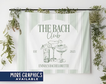 4. Juli Bachelorette Party Banner – Rot-blau-silbernes Stern-Banner Für Patriotische Feiern