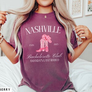 Custom Nashville Bachelorette Shirts, Bachelorette Cocktail Club ...