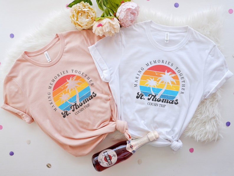 Custom Family Vacation Tshirts Personalized Gift for Family Etsy