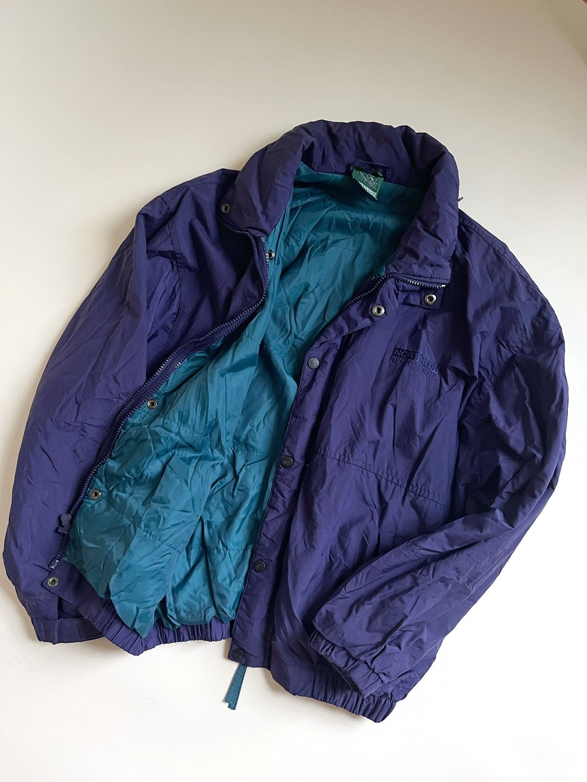 90s Northern Reflections Jacket - Etsy