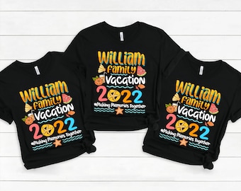 Custom Vacation Shirt, Family Matching Vacation Shirts, Vacation Shirts for Family, Summer Vacation Shirt for Kids, Family Trip 2022 Shirts