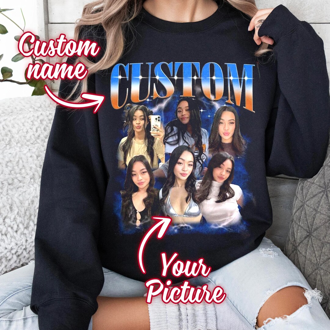 Custom 90s Bootleg Style Shirt: Personalized Birthday Gift Tee - Etsy