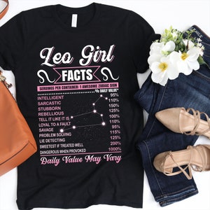 Personalized Leo Zodiac T-Shirt: Astrology Birthday Gift