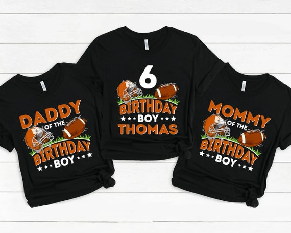 Camisetas de cumpleanos familiares de futbol Cumpleanero de futbol Futbol Camiseta de cumpleanos personalizada Cumpleanos a juego de futbol Etsy Espana