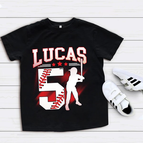 Personalized Baseball Birthday Boy, Baseball, Birthday Shirt, Custom Birthday Shirt, Baseball Birthday, Baseball Birthday Shirt