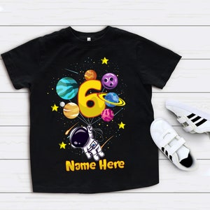 Astronaut Birthday Shirt, Birthday Boy Gifts Astronaut Birthday Shirt, Rocket Shirt, Rocket Birthday Shirts, Birthday Space Shirt