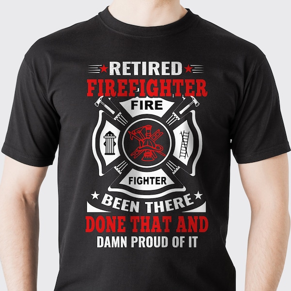 Retired Firefighter - Etsy