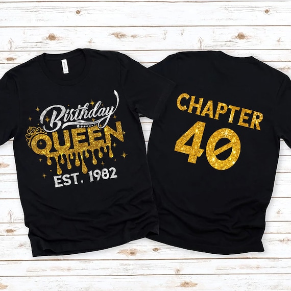 Queens Are Born In April 1982 37th Birthday Women T-Shirt Queens Are Born In April 1982 37th Birthday Women T-Shirt