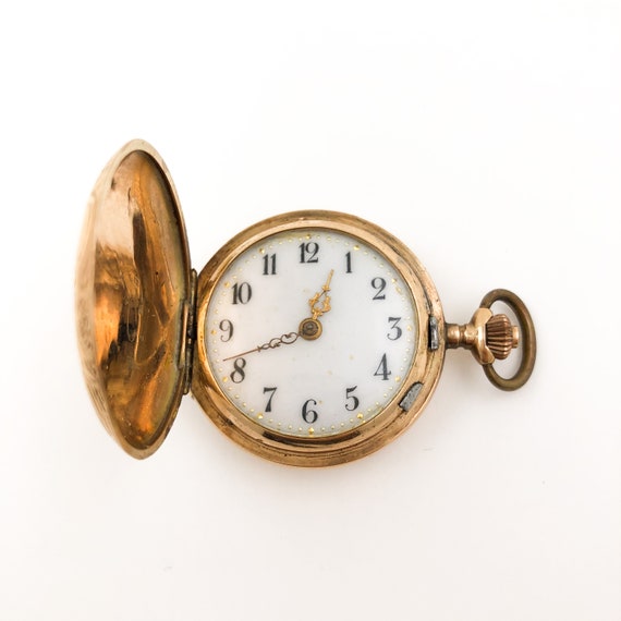 Zakhorloge 585 goud verzamelaar Etsy Nederland