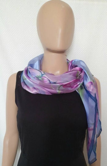 Tie Rack Bold Multicolour Abstract Design 100% Silk Square